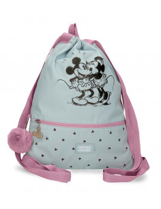 GYM SAC C/CREM. MICKEY Y MINNIE KISSES
